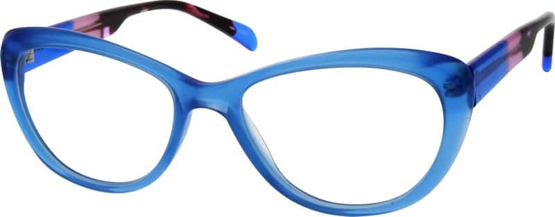 Blue Acetate Full-Rim Frame #6358 | Zenni Optical Eyeglasses