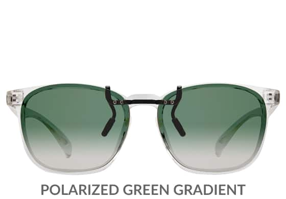 Custom clip on store sunglasses for plastic frames