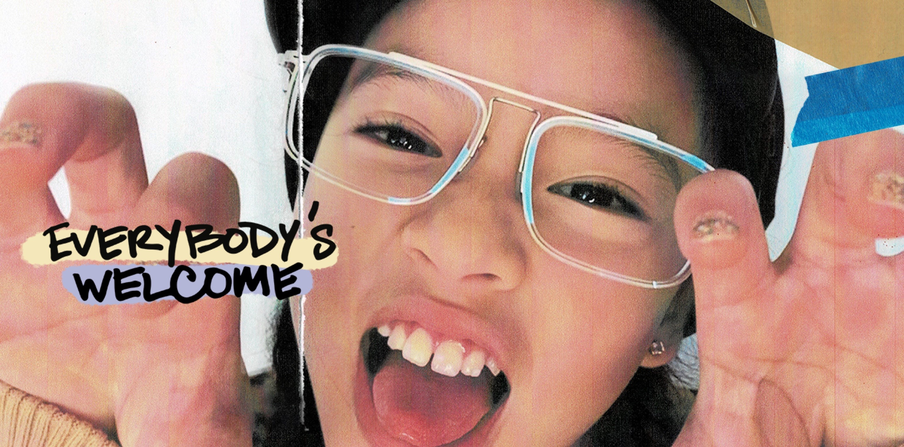 Everybody's Welcome. An image of a kid wearing frame I AM STRONG #7826211.