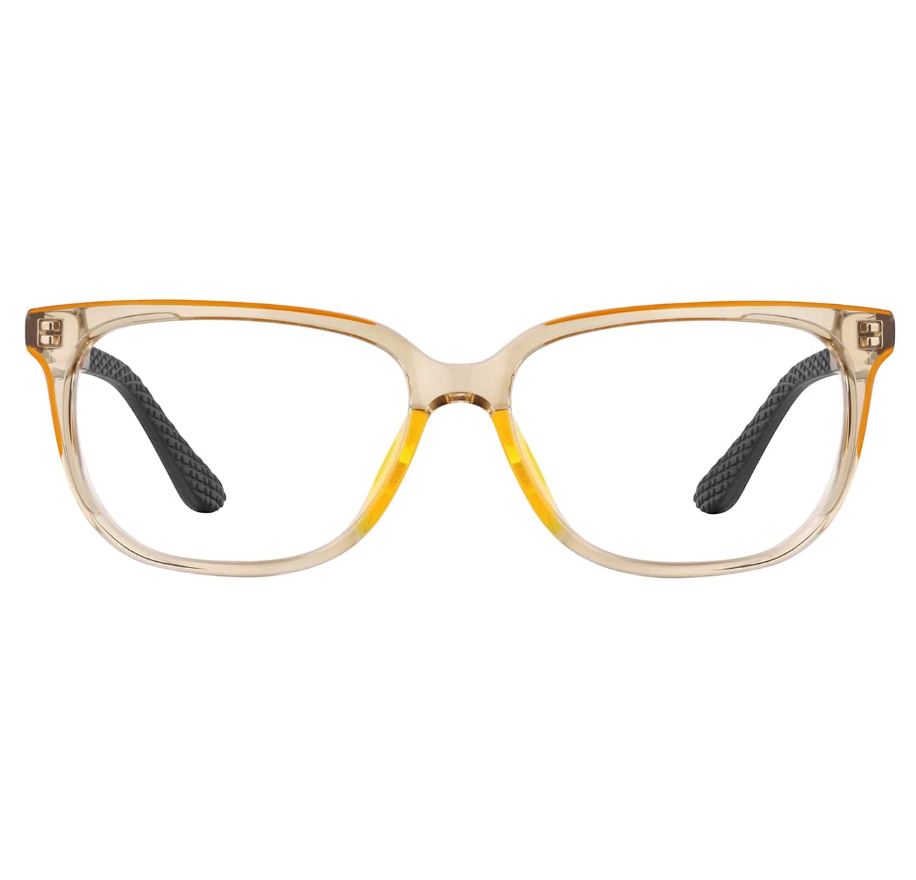 Image of Zenni brown rectangle glasses #4448115 I am fearless