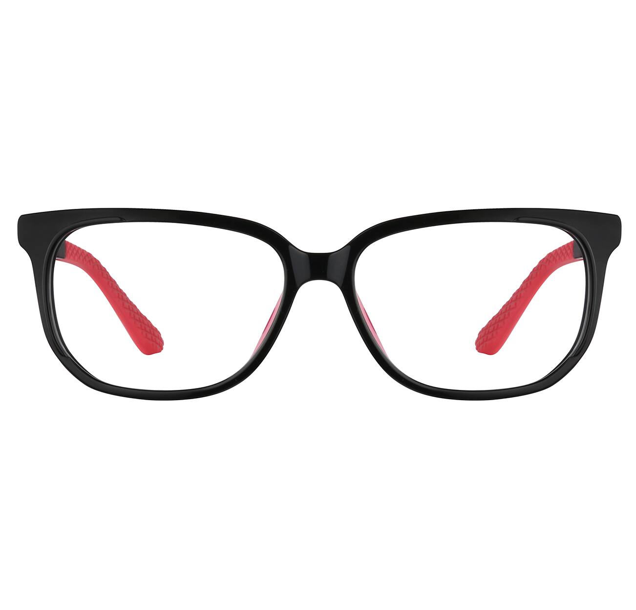 Image of Zenni black rectangle glasses #4448121 I am fearless