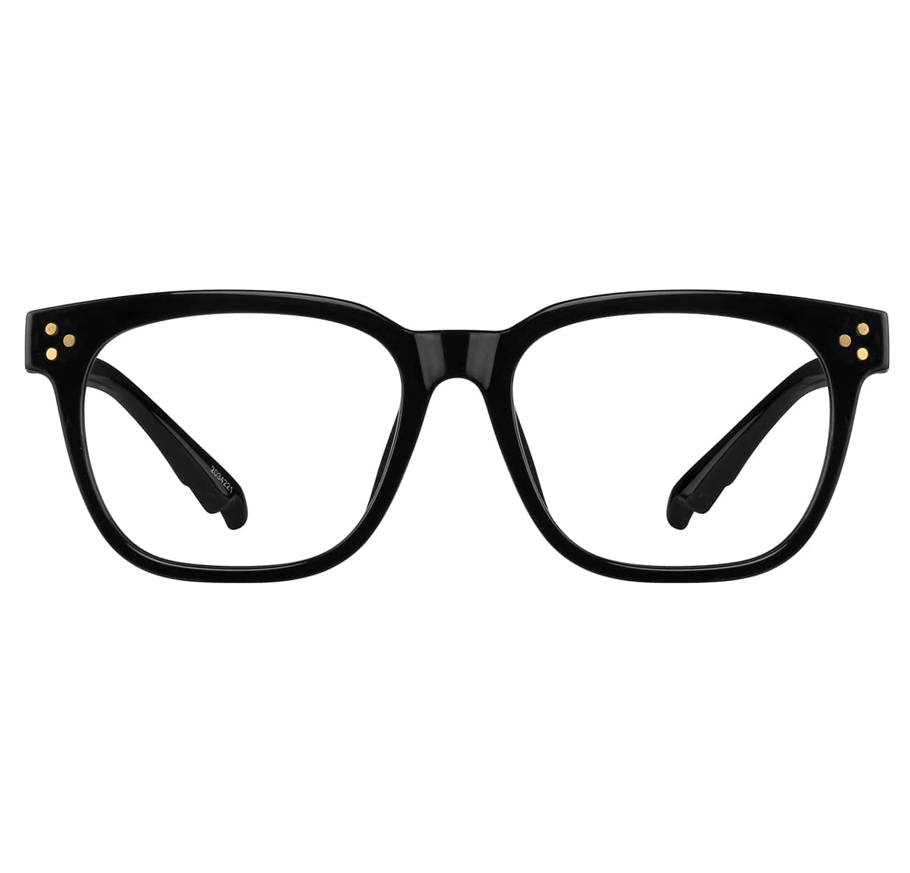 Image of Zenni black square glasses #2034121 I am grateful.