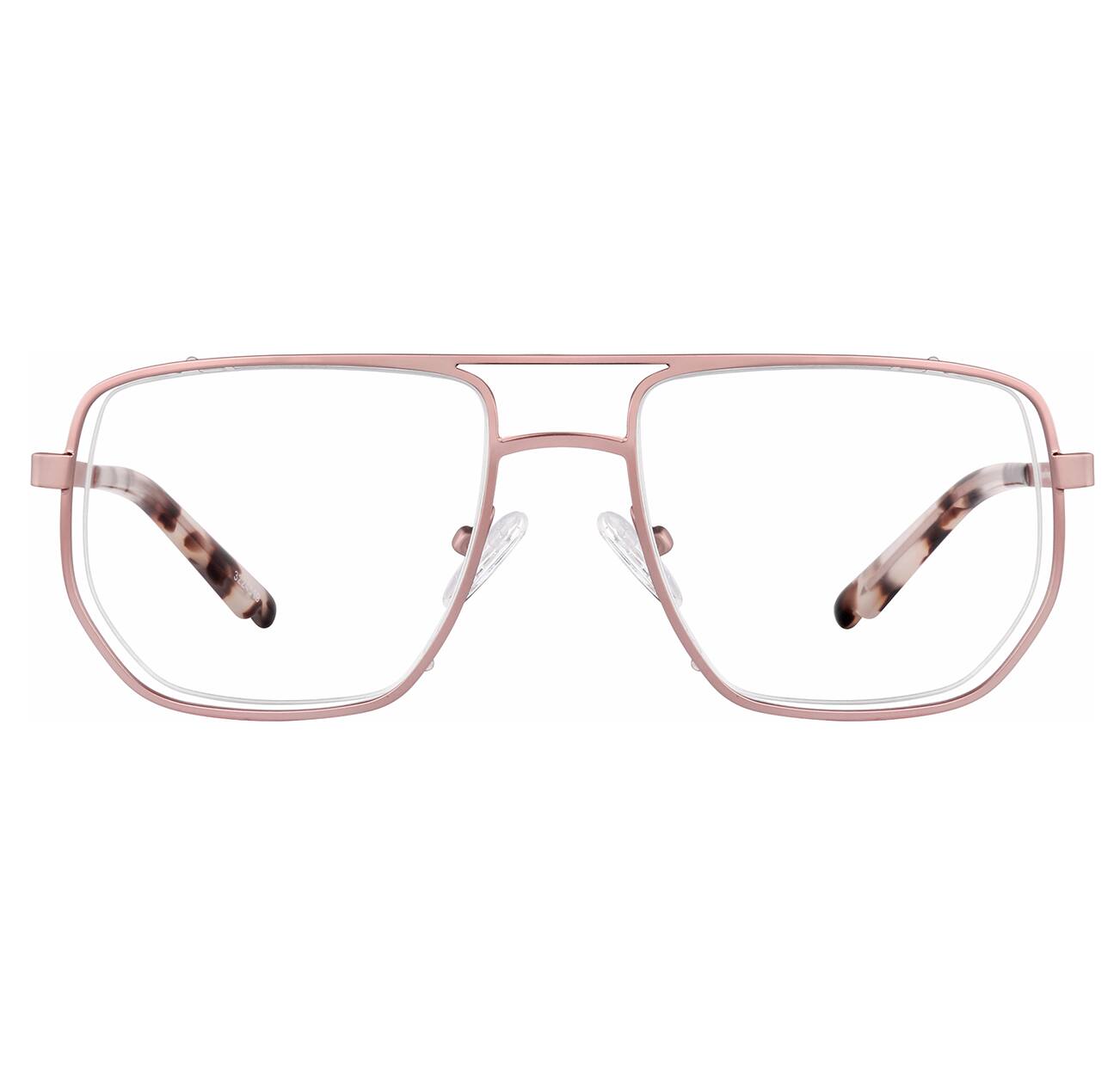 Image of Zenni rose gold aviator glasses #3224519 I am powerful