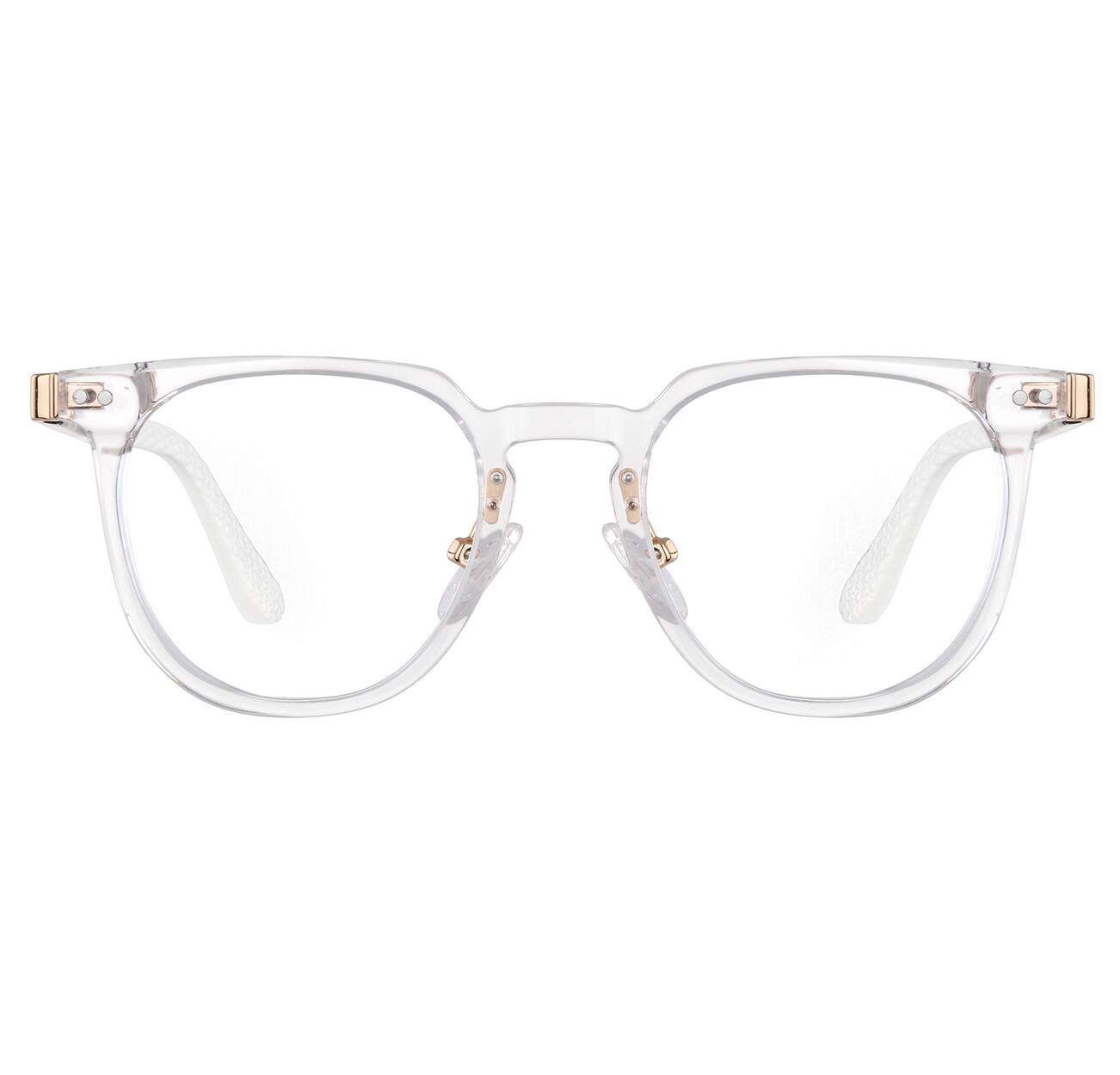 Image of Zenni round glasses #4448023 I am smart.