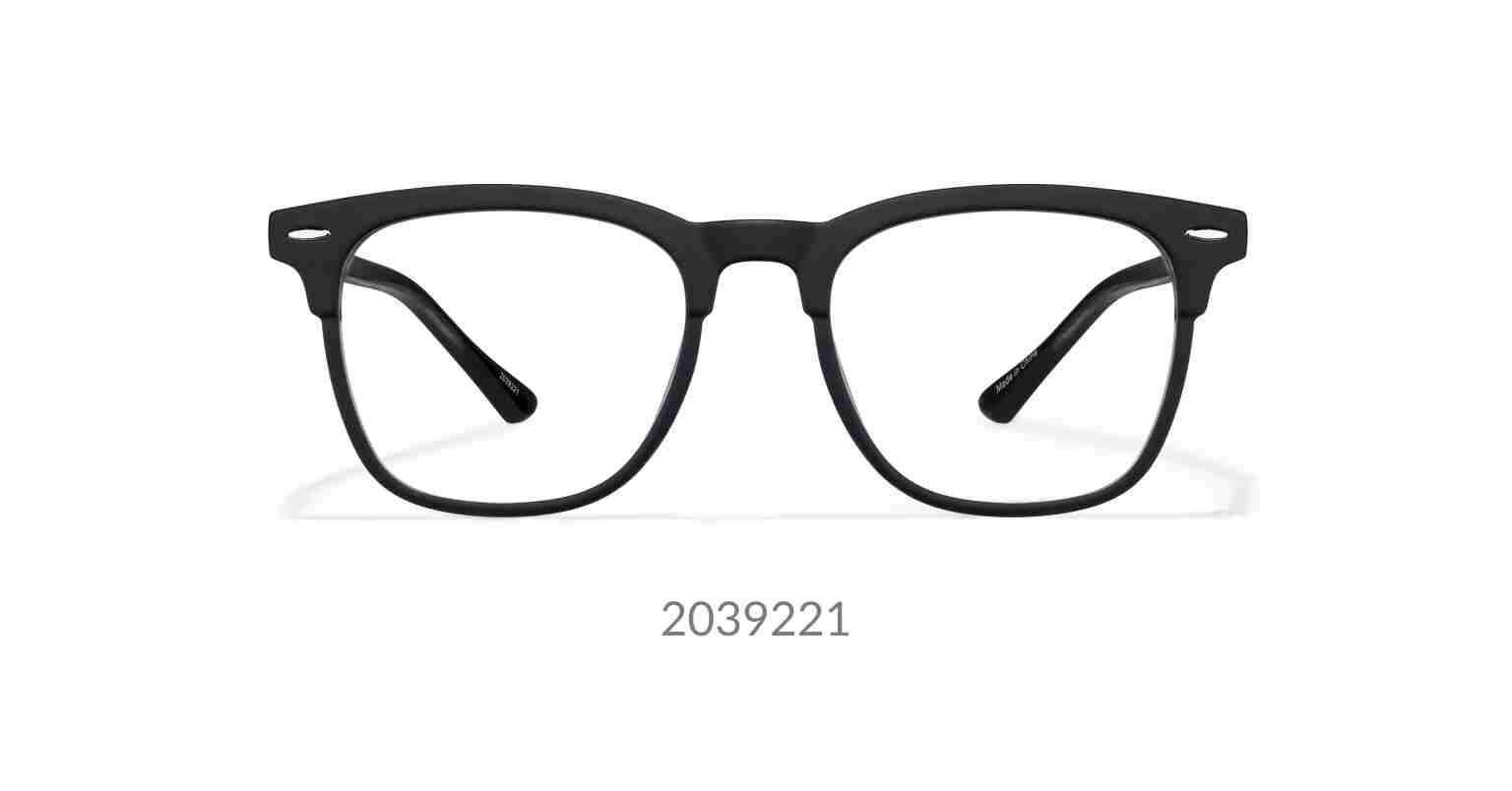 Image of zenni remakes bering kids browline glasses #2039221 against a white background.