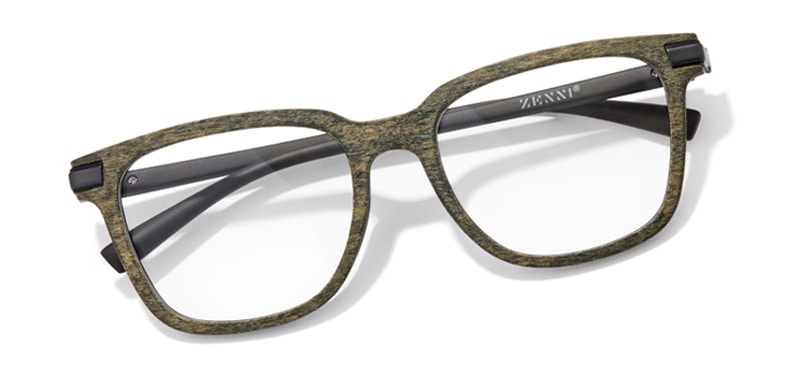 Image of a pair of brown zenni glasses.