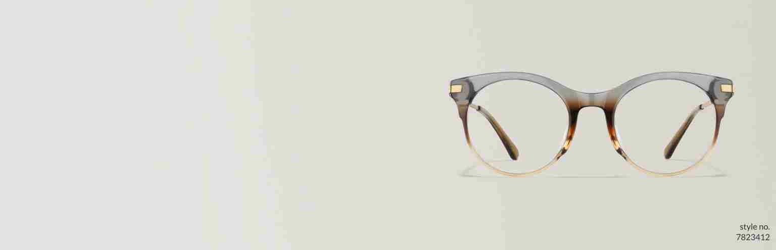 Zenni cat-eye glasses in dune ombre, style #7823412.