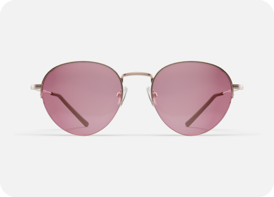 FL-41 relief tint lens in medium pink shade