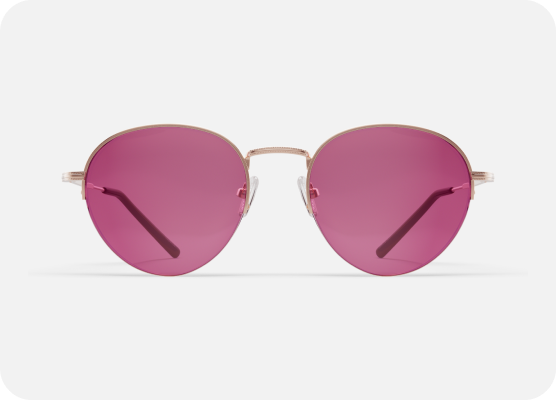 FL-41 relief tint lens in dark pink shade