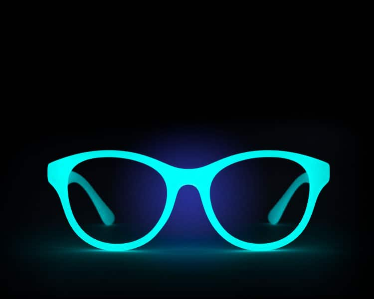 see in the dark glasses