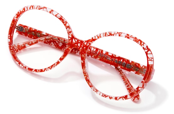 Image of glasses #4452518, The Iris Apfel in red.