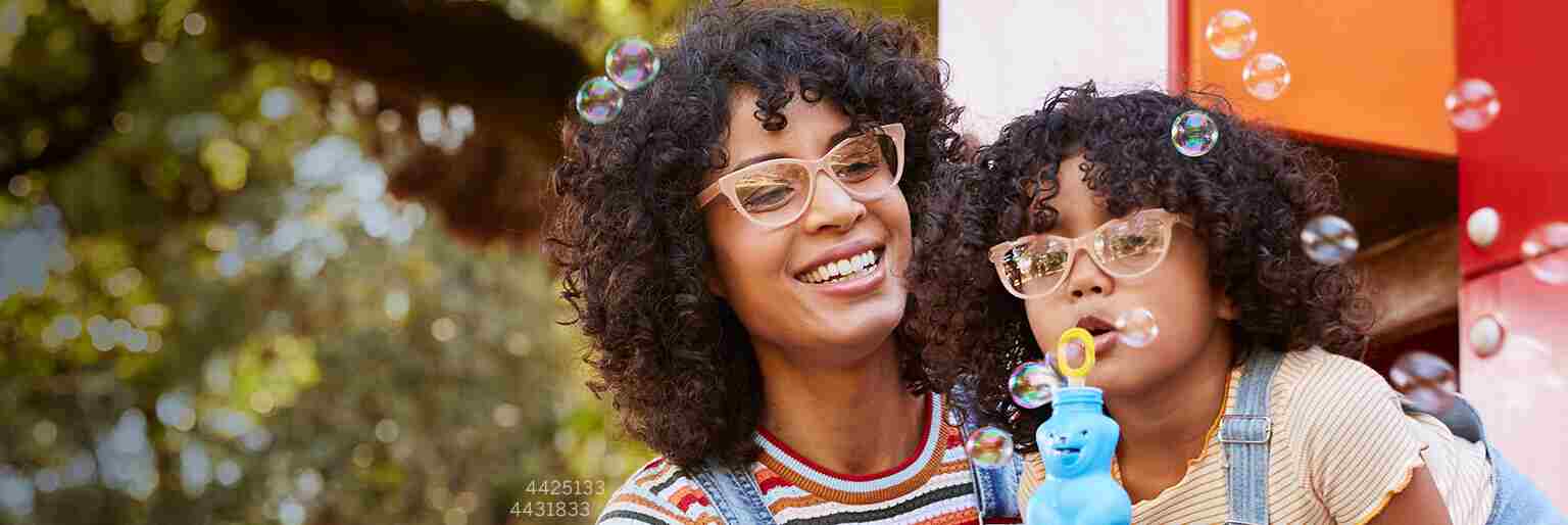 Zenni Mini Me Mom Daughter Glasses