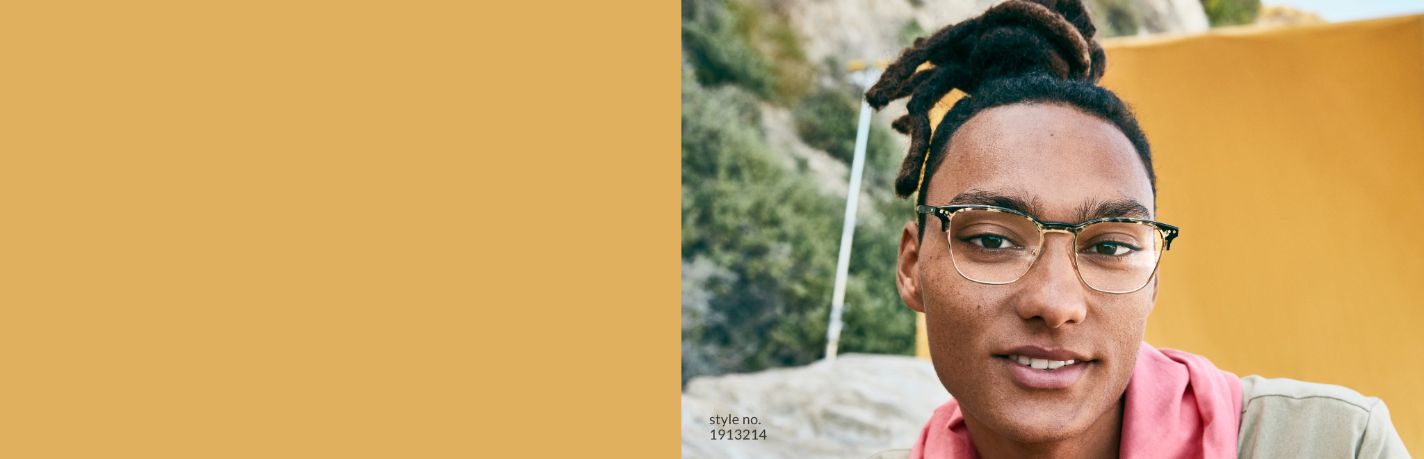 Image of a man wearing zenni browline glasses #1913214.