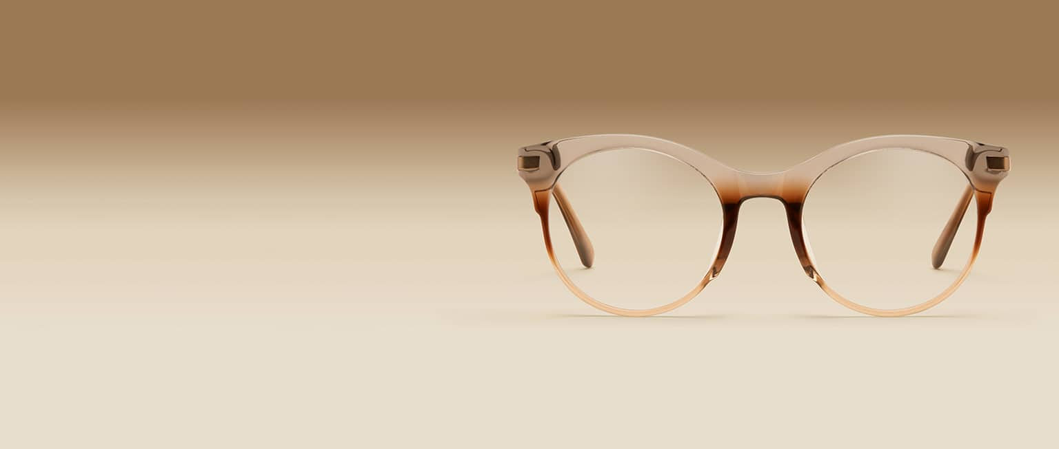 brown ombre glasses