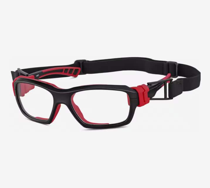 Bulls Black and Red Sport Protective Goggles