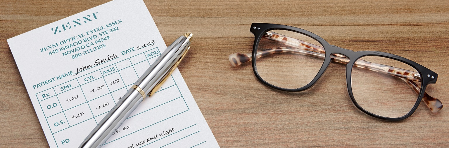 How to Read Your Eyeglass Prescription | Zenni Optical