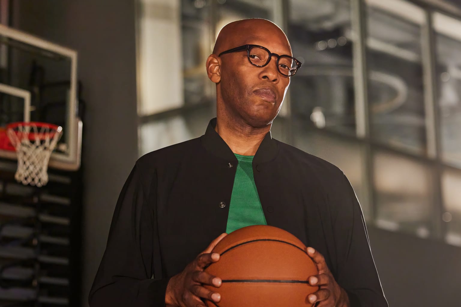 Sam Cassell wearing Zenni eyeglasses presents 'The Coach’s Collection' for Zenni.