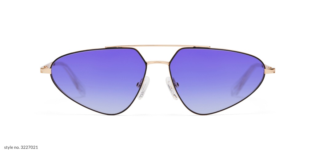 Image of Zenni aviator glasses #3227021 against a white background.