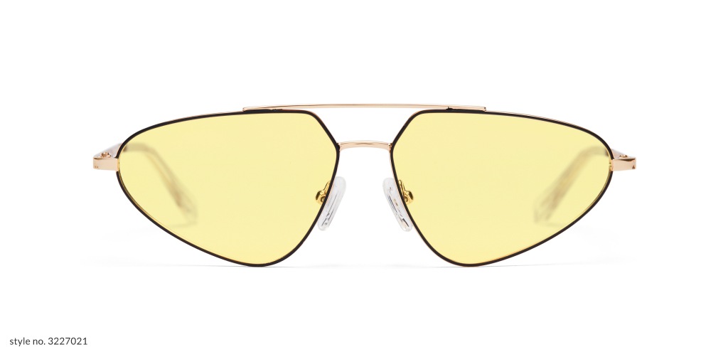Image of Zenni aviator glasses #3227021 against a white background.