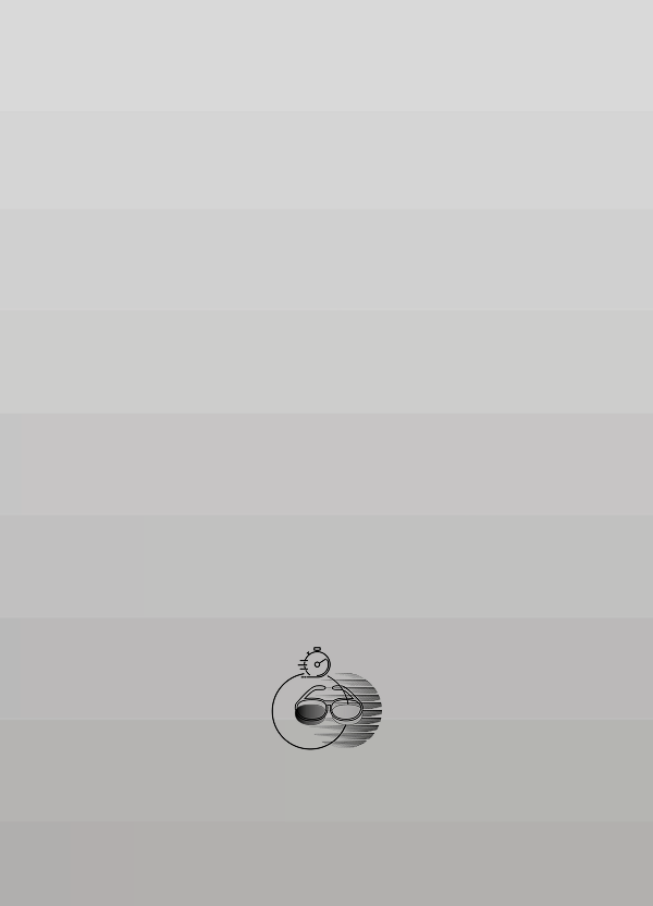 An illustration of glasses superimposed on a clear lens and a dark lens, with a stopwatch above.