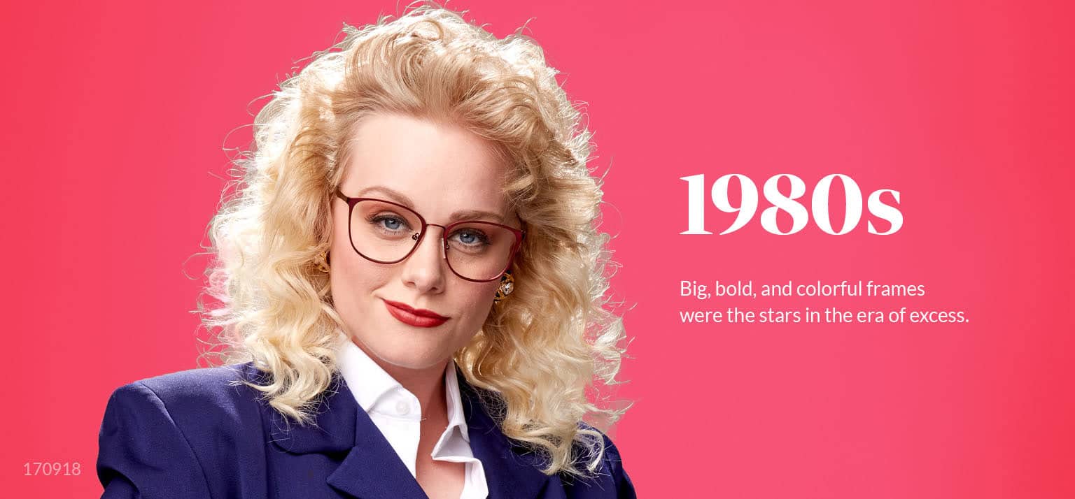 80's style prescription glasses