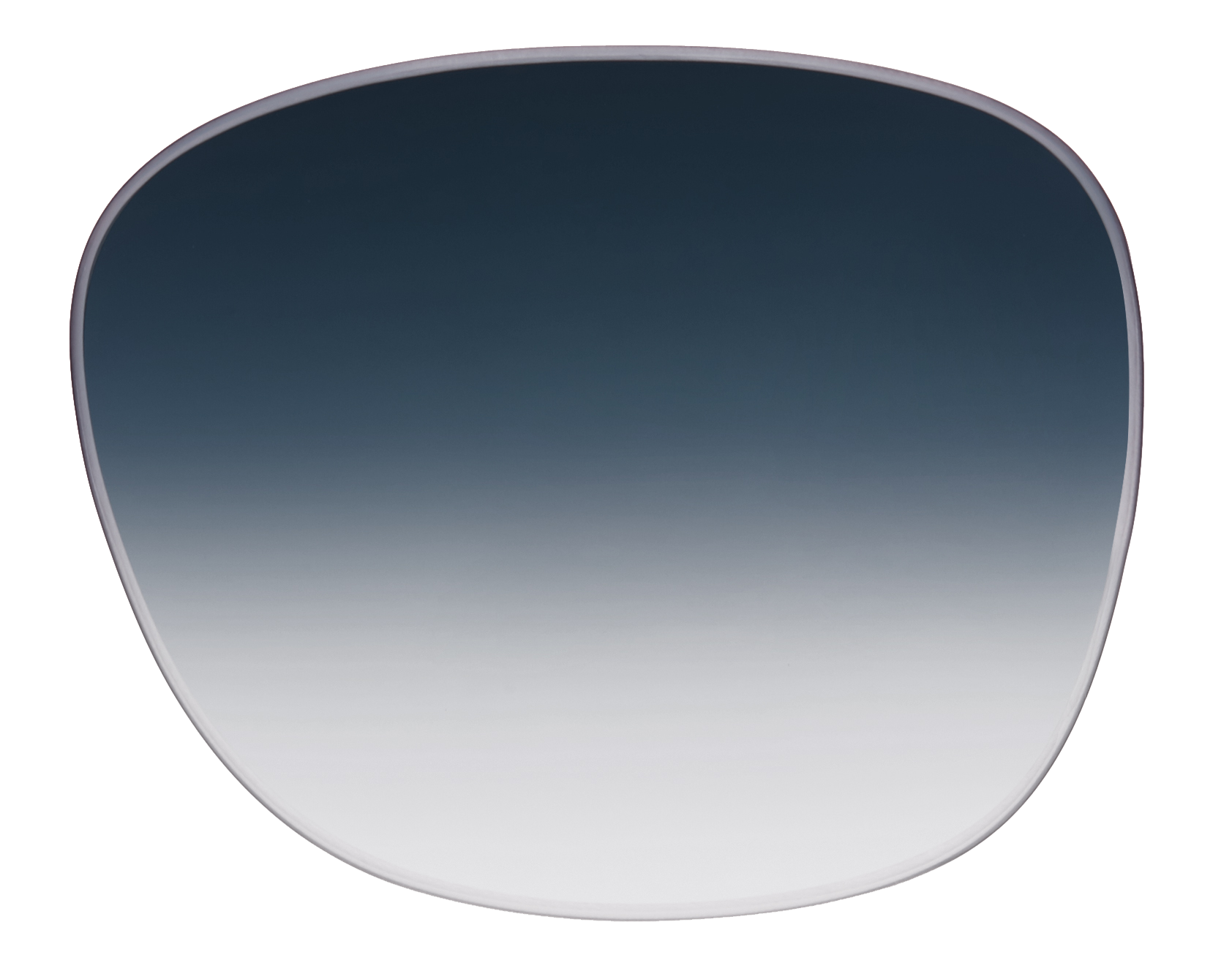 dusk blue gradient lens tint