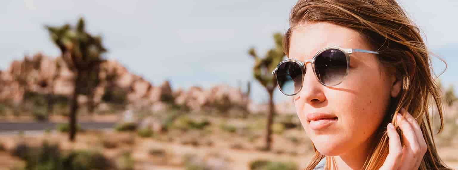 Shop Zenni Angled sunglasses enjoy the best sunshine in the desert
