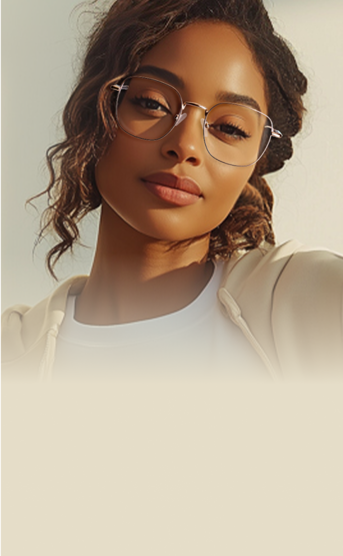 Simply Stylish frames that flatter any face.