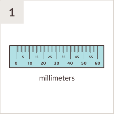Illustration of PD ruler.