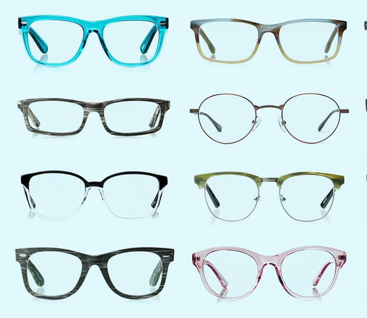 eyeglasses wide selection