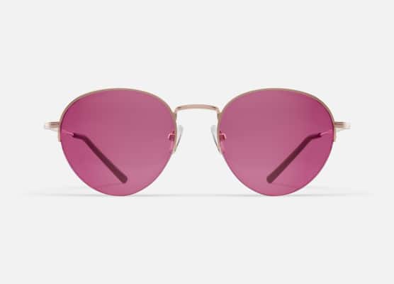 FL-41 relief tint lens in dark pink shade