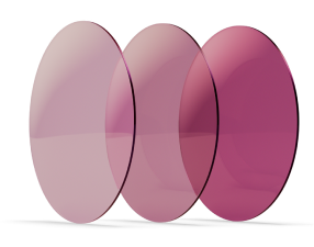 Zenni FL-41 Lenses in three tints for Light Sensitivity and Migraines