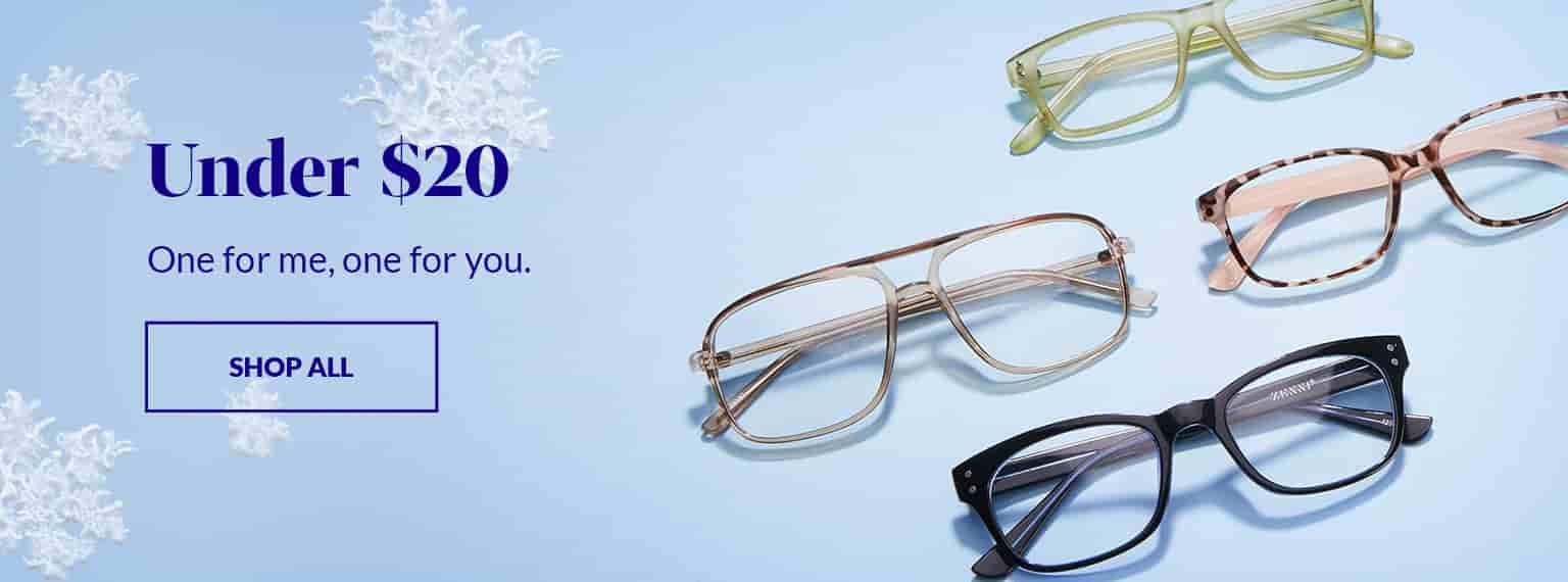 Affordable prices, Zenni Glasses Under $20