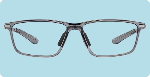 Black Polarized Rectangle Magnetic Clip-on Glasses #640521 | Zenni