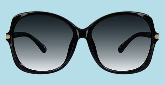 Black Round Magnetic Snap-On Set #640221 | Zenni Optical