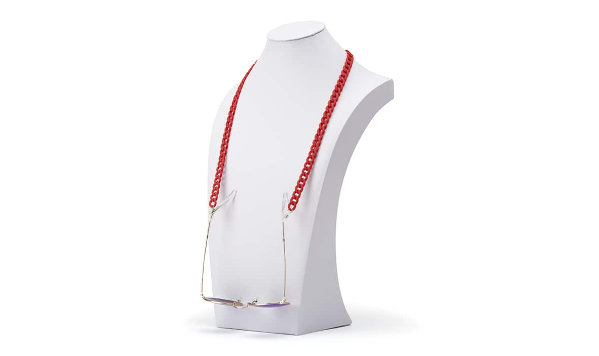 Red Eyeglass Chain-angle-view-02