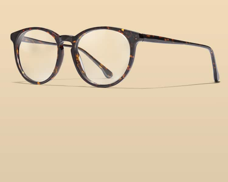 zenni optical square and round glasses