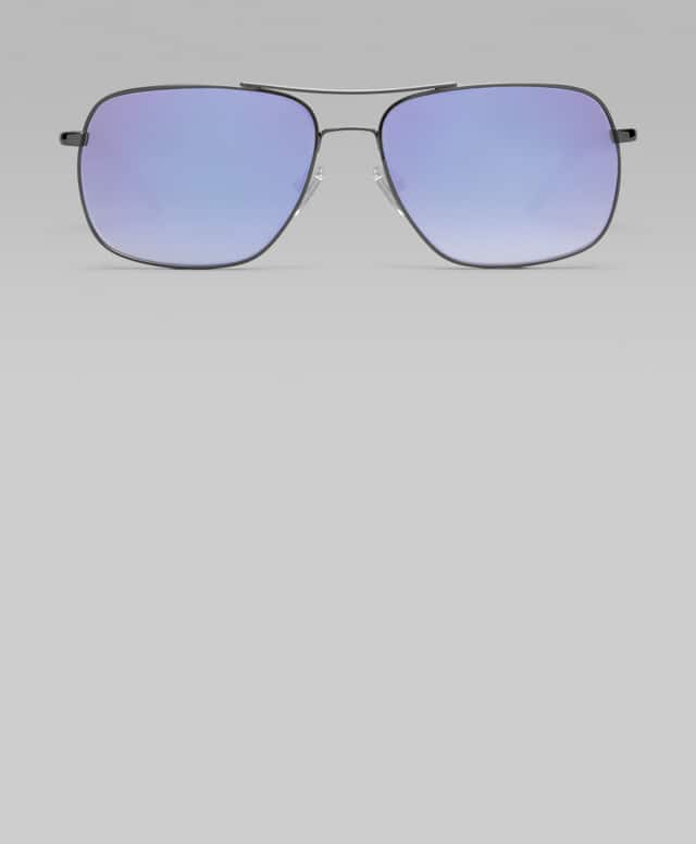 square blue tint sunglasses