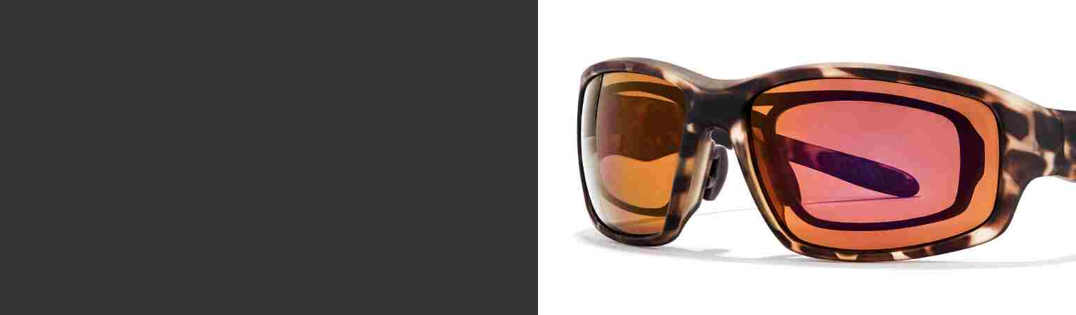 Image of Zenni tortoiseshell sport sunglasses #708525.