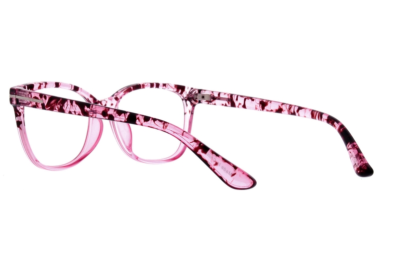 Pink Square Eyeglasses 2010017
