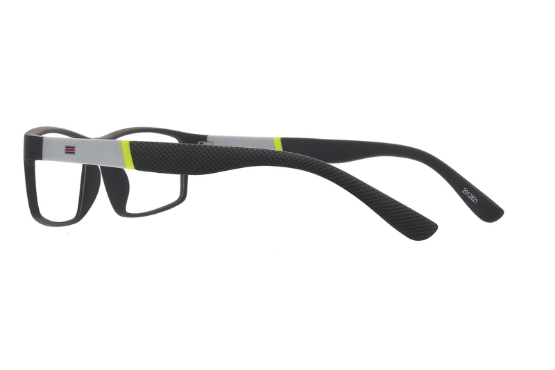 black rectangle glasses 2012821