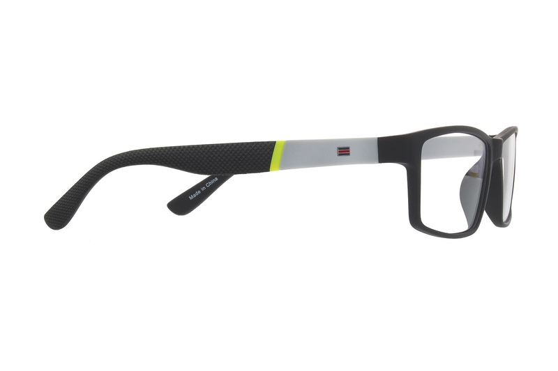 black rectangle glasses 2012821