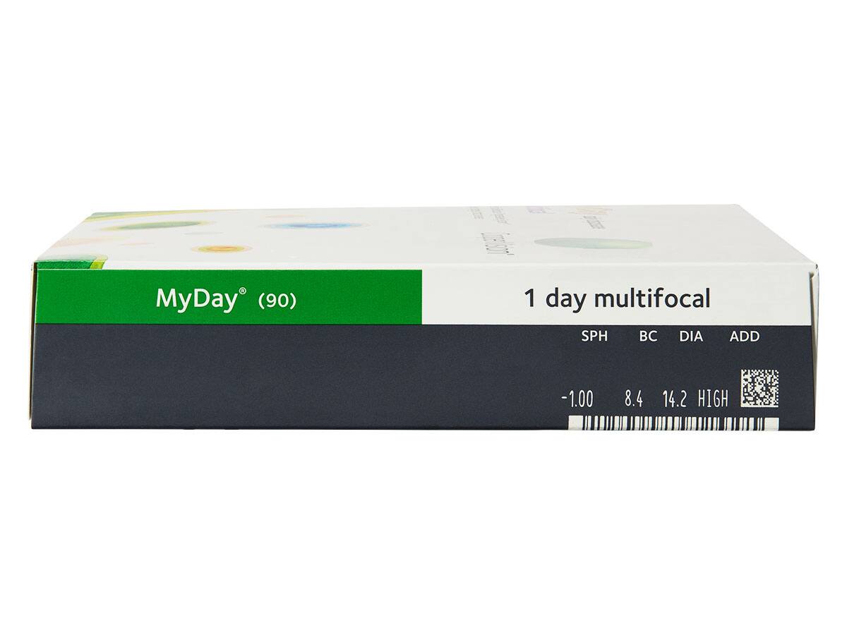 myday multifocal 90 count - side image