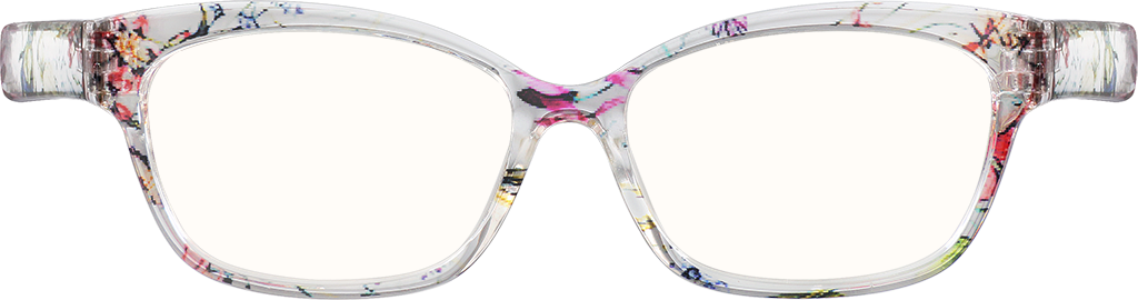 Floral Cat-Eye Glasses #2018723 | Zenni Optical Canada