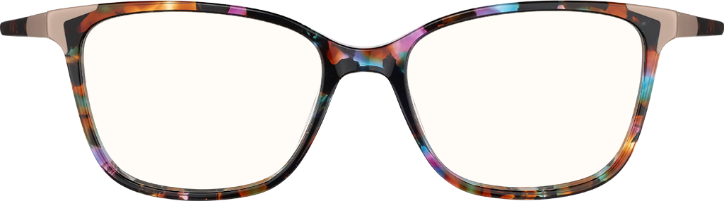Galaxy Square Glasses #4451439 | Zenni Optical