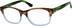 Square Glasses 100125 in Pattern