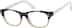 Square Glasses 100126 in Brown