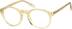 Round Glasses 100422 in Yellow