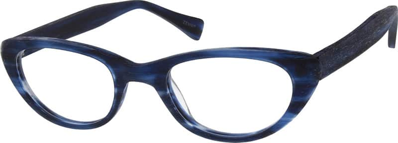 Blue Oval Glasses #100516 | Zenni Optical