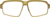 Front view of Zunnies - Rectangle Wrap-Around Sunglasses 1010114 in Gold thumbnail